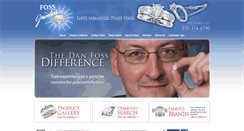 Desktop Screenshot of fossjewelers.com